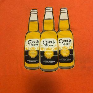 NORTH SHORE BANZAI PIPELINE BACKDOOR ORANGE T-SHIRT XXL (Corona Beer Homage)